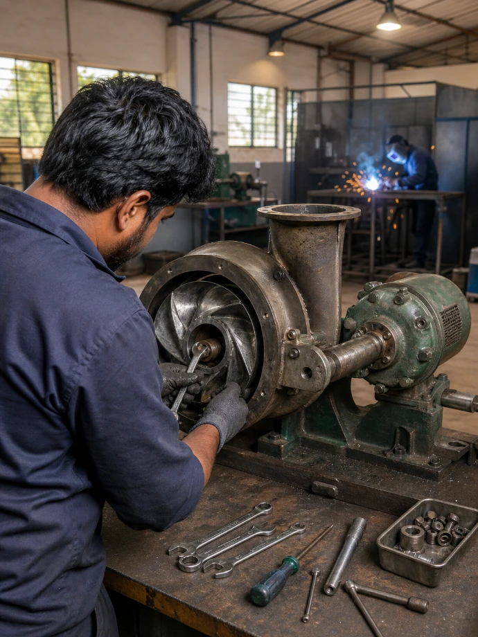 Custom agricultural machinery manufacturing and repair services.